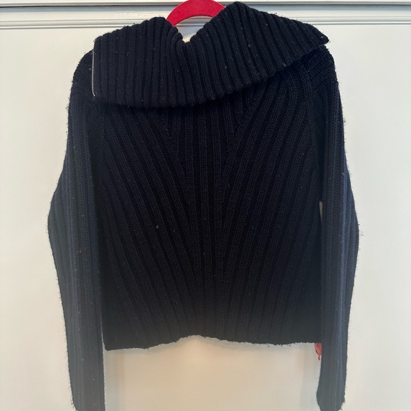 Vince Rib Transfer Zip Up - Picture 5 of 15